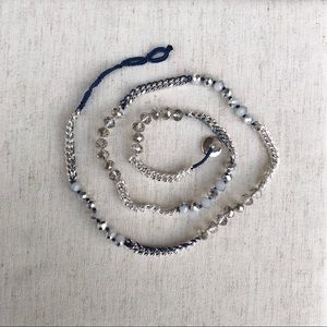 Chloe + Isabel Bead and Chain Multi-Wrap Bracelet